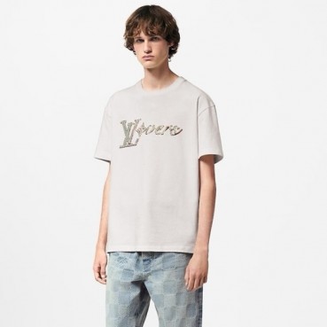 매장판 루이비통 남성 라운드 반팔 티셔츠 - Louis vuitton Mens Round Tshirts 