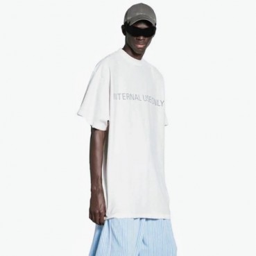 발렌시아가 남성 라운드 반팔 티셔츠 - Balenciaga Mens Round Tshirts 