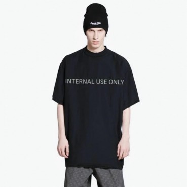 발렌시아가 남성 라운드 반팔 티셔츠 - Balenciaga Mens Round Tshirts 