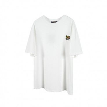 루이비통 남성 라운드 반팔 티셔츠 - Louis vuitton Mens Round Tshirts 
