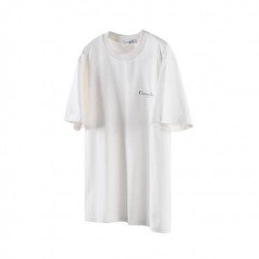 디올 남성 라운드 반팔 티셔츠 - Dior Mens Round Tshirts 