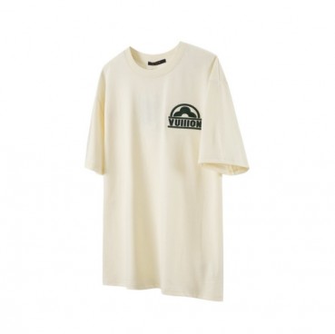 루이비통 남성 라운드 반팔 티셔츠 - Louis vuitton Mens Round Tshirts 