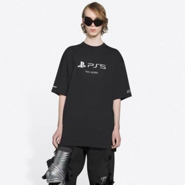 발렌시아가 남성 라운드 반팔 티셔츠 - Balenciaga Mens Round Tshirt 