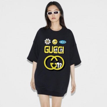 구찌 여성 라운드 반팔 티셔츠 - Gucci Womens Round Tshirts 