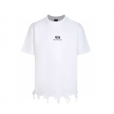 발렌시아가 남성 라운드 반팔 티셔츠 - Balenciaga Mens Round Tshirts 