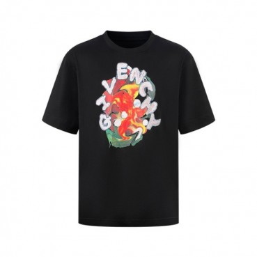 지방시 남성 라운드 반팔 티셔츠 - Givenchy Mens Round Tshirts 