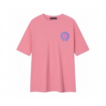 크롬하츠 여성 라운드 반팔티 - Chrome Hearts Womens Round Tshirts 