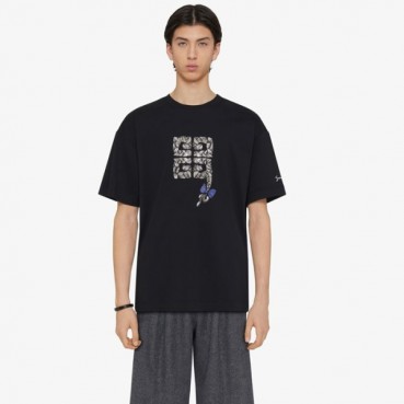 지방시 남성 라운드 반팔 티셔츠 - Givenchy Mens Round Tshirts 