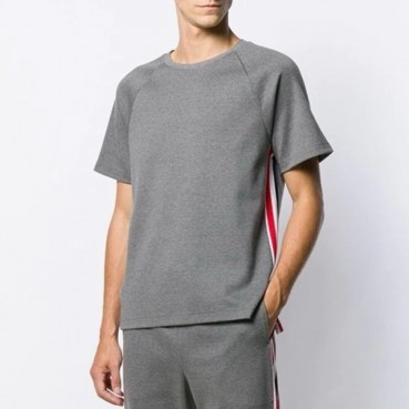 톰브라운 남성 라운드 반팔티 - Thom Browne Mens Round Tshirts 