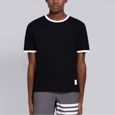 톰브라운 남성 라운드 반팔티 - Thom Browne Mens Round Tshirts 