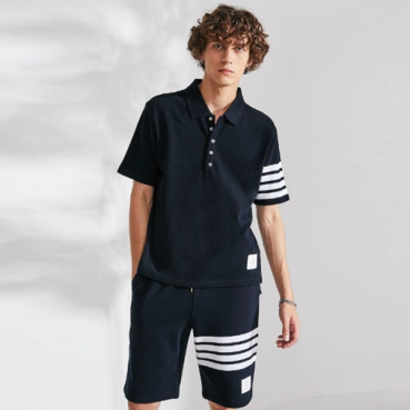 톰브라운 남성 폴로 반팔티 - Thom Browne Mens Polo Tshirts 