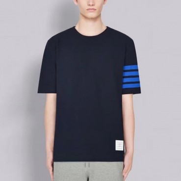 톰브라운 남성 라운드 반팔티 - Thom Browne Mens Round Tshirts 