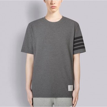 톰브라운 남성 라운드 반팔티 - Thom Browne Mens Round Tshirts 