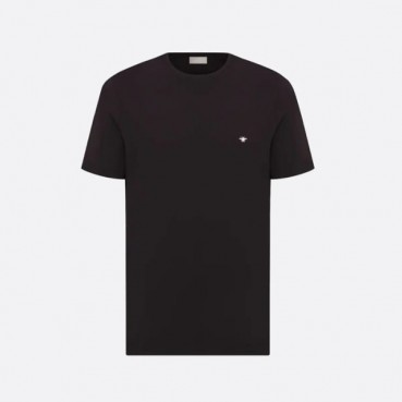 디올 남성 블랙 반팔 티셔츠 - Dior Mens Black Tshirts 
