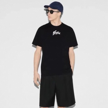 구찌 남성 블랙 반팔 티셔츠 - Gucci Mens Black Tshirts 