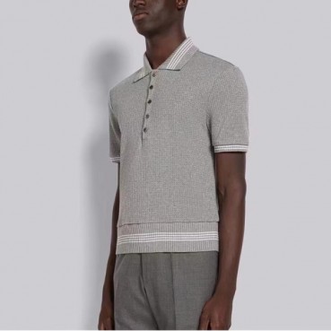 톰브라운 남성 폴로 반팔티 - Thom Browne Mens Polo Tshirts 