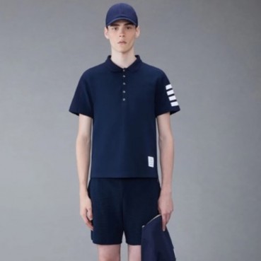 톰브라운 남성 폴로 반팔티 - Thom Browne Mens Polo Tshirts 