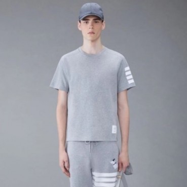톰브라운 남성 라운드 반팔티 - Thom Browne Mens Round Tshirts 