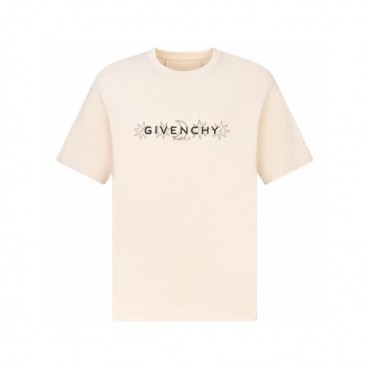 지방시 남성 화이트 반팔 티셔츠 - Givenchy Mens White Tshirts 