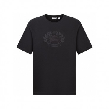 버버리 남성 블랙 반팔 티셔츠 - Burberry Mens Black Tshirts 