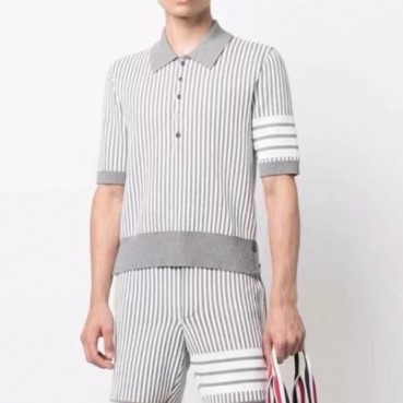 톰브라운 남성 폴로 반팔티 - Thom Browne Mens Polo Tshirts 
