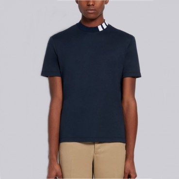 톰브라운 남성 크루넥 반팔티 - Thom Browne Mens Tshirts 