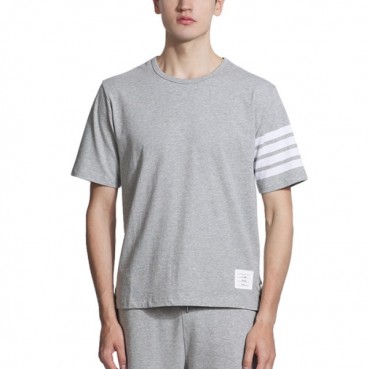 톰브라운 남성 크루넥 반팔티 - Thom Browne Mens Tshirts 