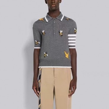 톰브라운 남성 폴로 반팔티 - Thom Browne Mens Polo Tshirts 