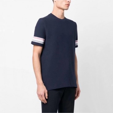 톰브라운 남성 크루넥 반팔티 - Thom Browne Mens Tshirts 