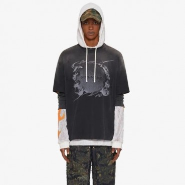 지방시 남성 블랙 반팔 티셔츠 - Givenchy Mens Black Tshirts 