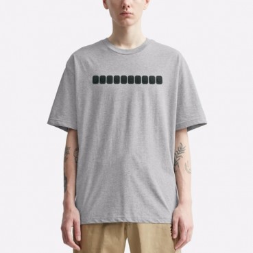 발렌시아가 남성 그레이 반팔 티셔츠 - Balenciaga Mens Gray Tshirts 