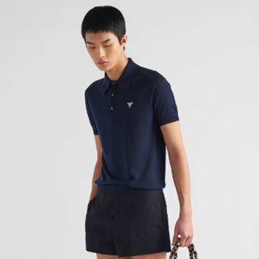 프라다 남성 반팔 폴로 티셔츠 - Prada Mens Polo Tshirts 