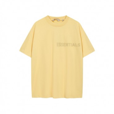 피어오브갓 남성 반팔 티셔츠 - Fear of god Mens Yellow Tshirts 