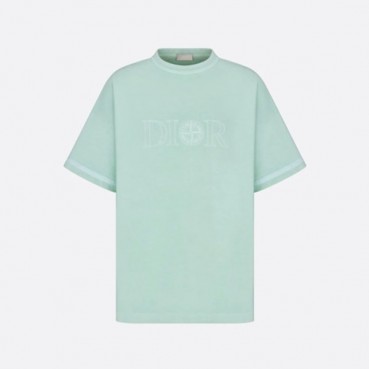 디올 남성 민트 반팔 티셔츠 - Dior Mens Mint Tshirts 