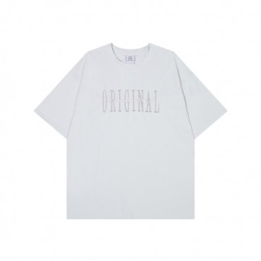 베트멍 남/녀  화이트 반팔 티셔츠 - Vetements Unisex Over Size Tshirts 