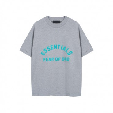 피어오브갓 남성 그레이 반팔 티셔츠 - Fear of god Mens Gray Tshirts 