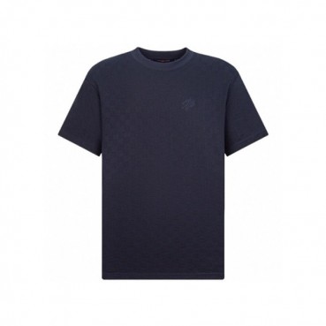 루이비통 남성 네이비 반팔 티셔츠 - Louis vuitton Mens Navy Tshirts 
