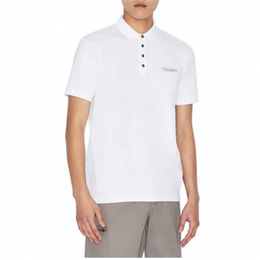 몽클레어 남성 화이트 폴로 반팔티 - Moncler Mens White Tshirts 