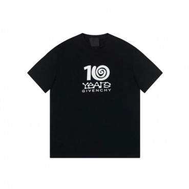 지방시 남성 블랙 반팔 티셔츠 - Givenchy Mens Black Tshirts 