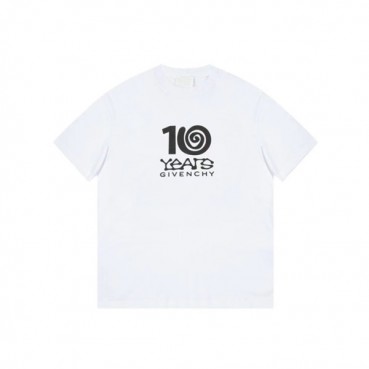 지방시 남성 화이트 반팔 티셔츠 - Givenchy Mens White Tshirts 