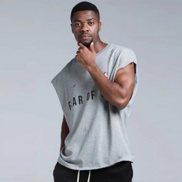 피어오브갓 남성 그레이 나시 - Fear of god Mens Sleeveless Tshirts 