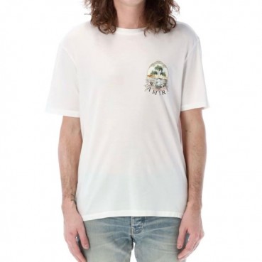 아미리 남성 화이트 반팔 티셔츠 - Amiri Mens White Tshirts 