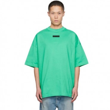 피어오브갓 남성 그린 반팔 티셔츠 - Fear of god Mens Green Tshirts 