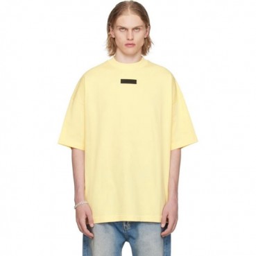 피어오브갓 남성 옐로우 반팔 티셔츠 - Fear of god Mens Yellow Tshirts 