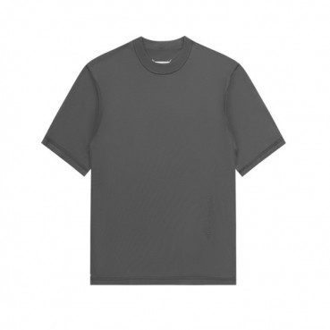메종 마르지엘라 남/녀 그레이 반팔 티셔츠 - Maison Margiela Unisex Gray Tshirts 