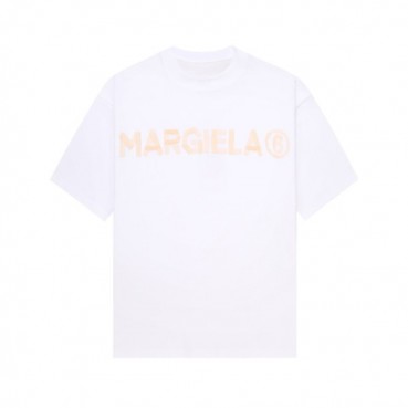 메종 마르지엘라 남/녀 화이트 반팔 티셔츠 - Maison Margiela Unisex White Tshirts 