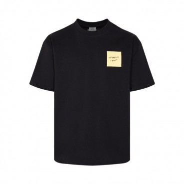 베트멍 남/녀 블랙 반팔 티셔츠 - Vetements Unisex Over Size Tshirts 