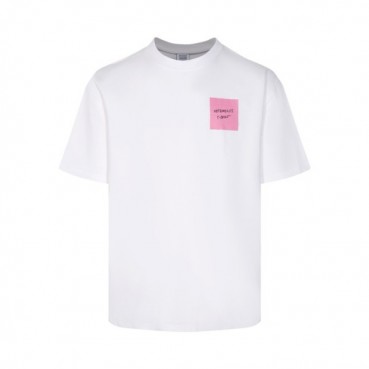베트멍 남/녀 화이트 반팔 티셔츠 - Vetements Unisex Over Size Tshirts 