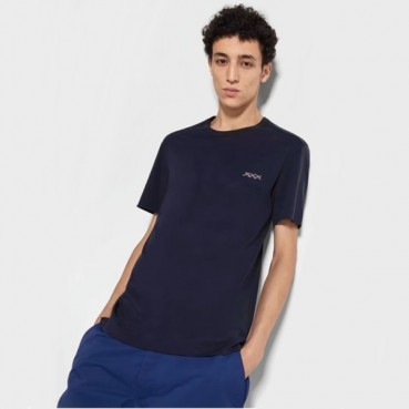 제냐 남성 네이비 반팔 티셔츠 - Zegna Mens Navy Tshirts 