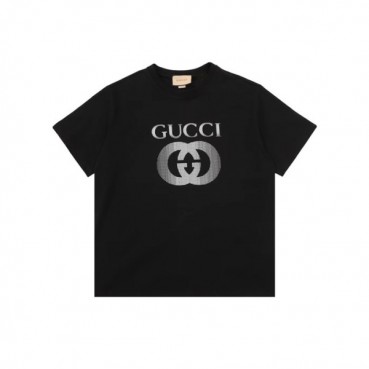 구찌 남성 블랙 반팔 티셔츠 - Gucci Mens Black Tshirts 